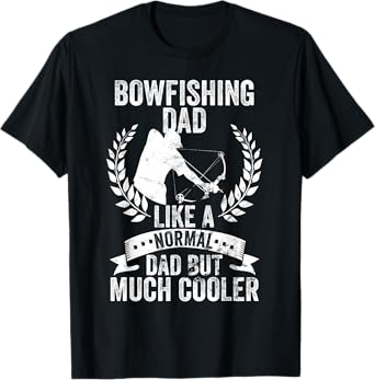 Bowfishing dad bowhunting fathersday patriotic design T-Shirt for Women Men