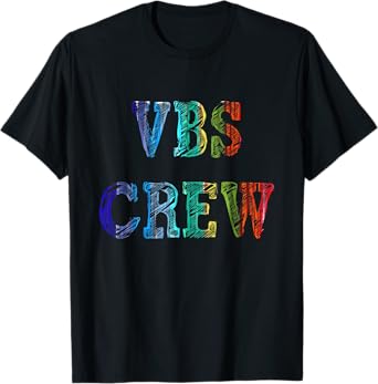 VBS Crew Paint Splatter Vacation Bible School Apparel T-Shirt