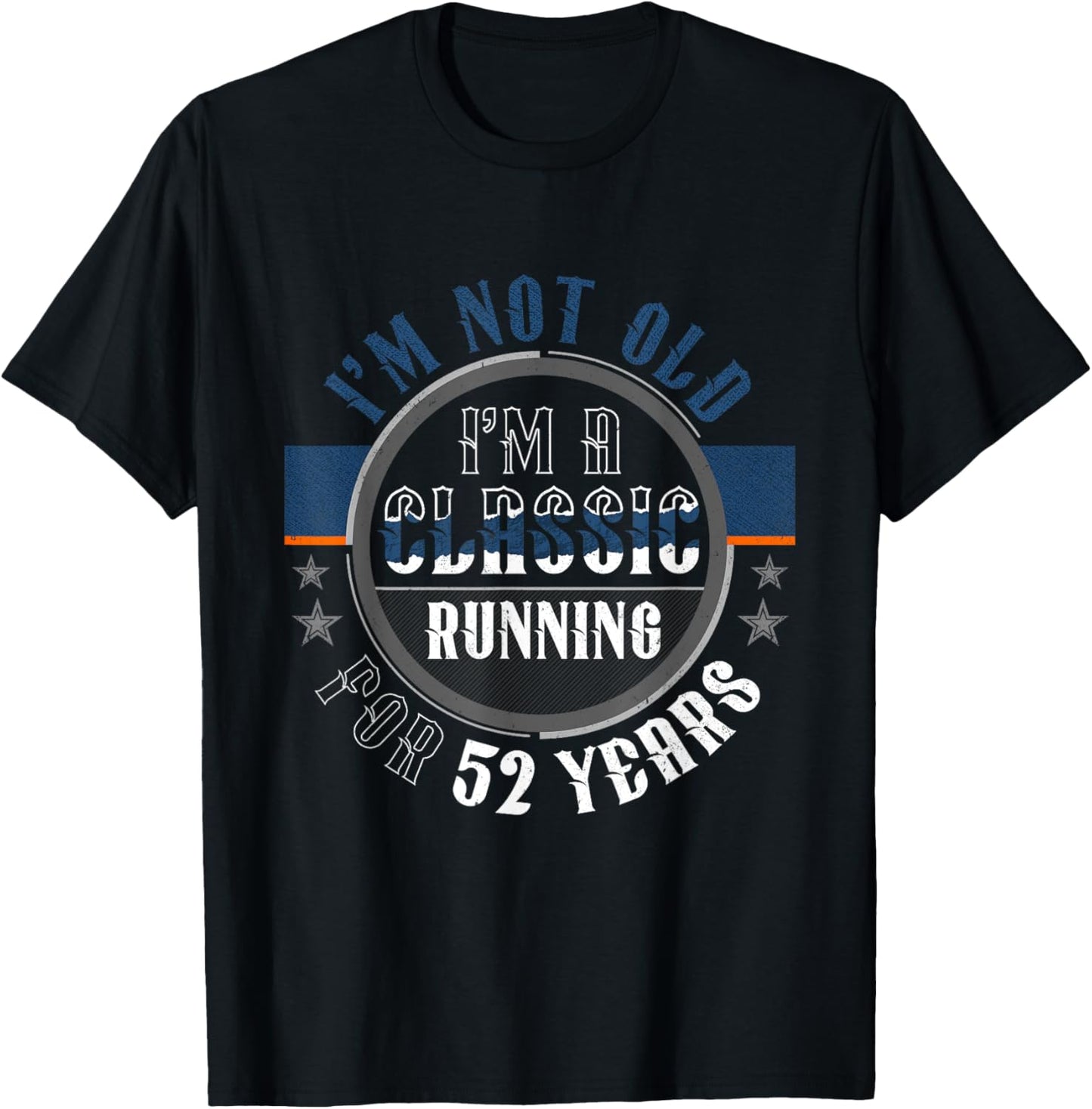 Classic 52 Year Old Men Vintage 52 Birthday Gifts 52th Bday T-shirt