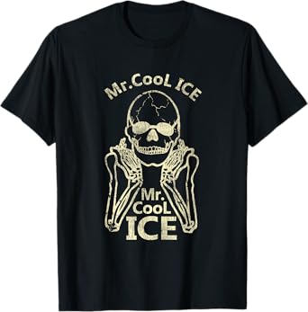 Mr Cool Ice Funny Skeleton Cool Ice T-Shirt
