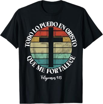 Christian Spanish Español Cristianos Religious Jesus God T-Shirt