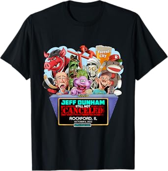 Jeff Dunham Rockford, IL (2023) T-Shirt