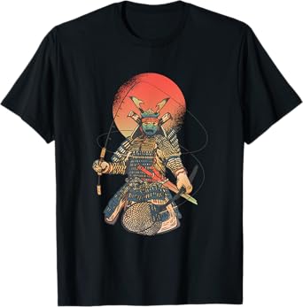 Vintage Samurai Angler and Fisher T-Shirt