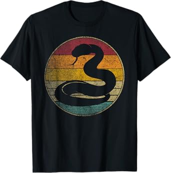 Snake - Vintage Love Women Kids Men Retro Graphic Cool T-Shirt