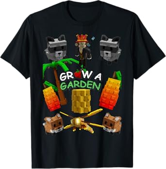 Grow a Garden Game Merch T-Shirt