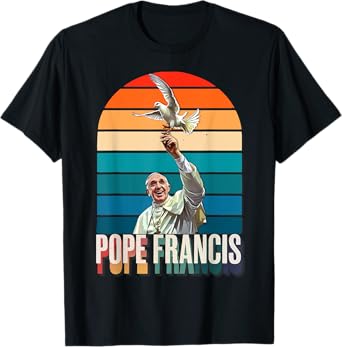 Pope Francis Vatican Catholic Saint T-Shirt