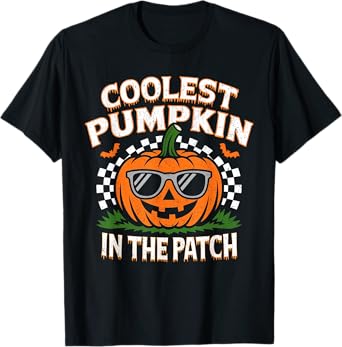 Funny Halloween Shirt For Kids Boys Toddler Pumpkin Patch T-Shirt