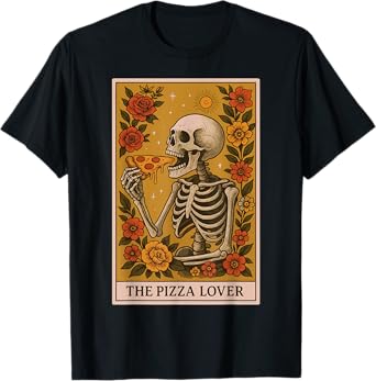 The Pizza Lover Tarot Card T-Shirt