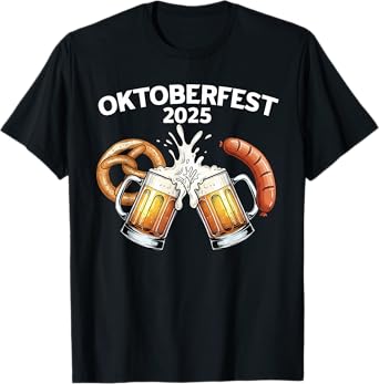 Oktoberfest 2025 German Beer German Festival Beer Featival T-Shirt