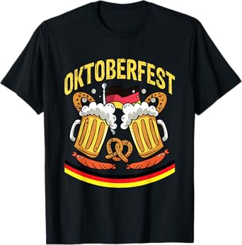 Oktoberfest 2025 Funny Oktoberfest 2025 Costume Men Women T-Shirt