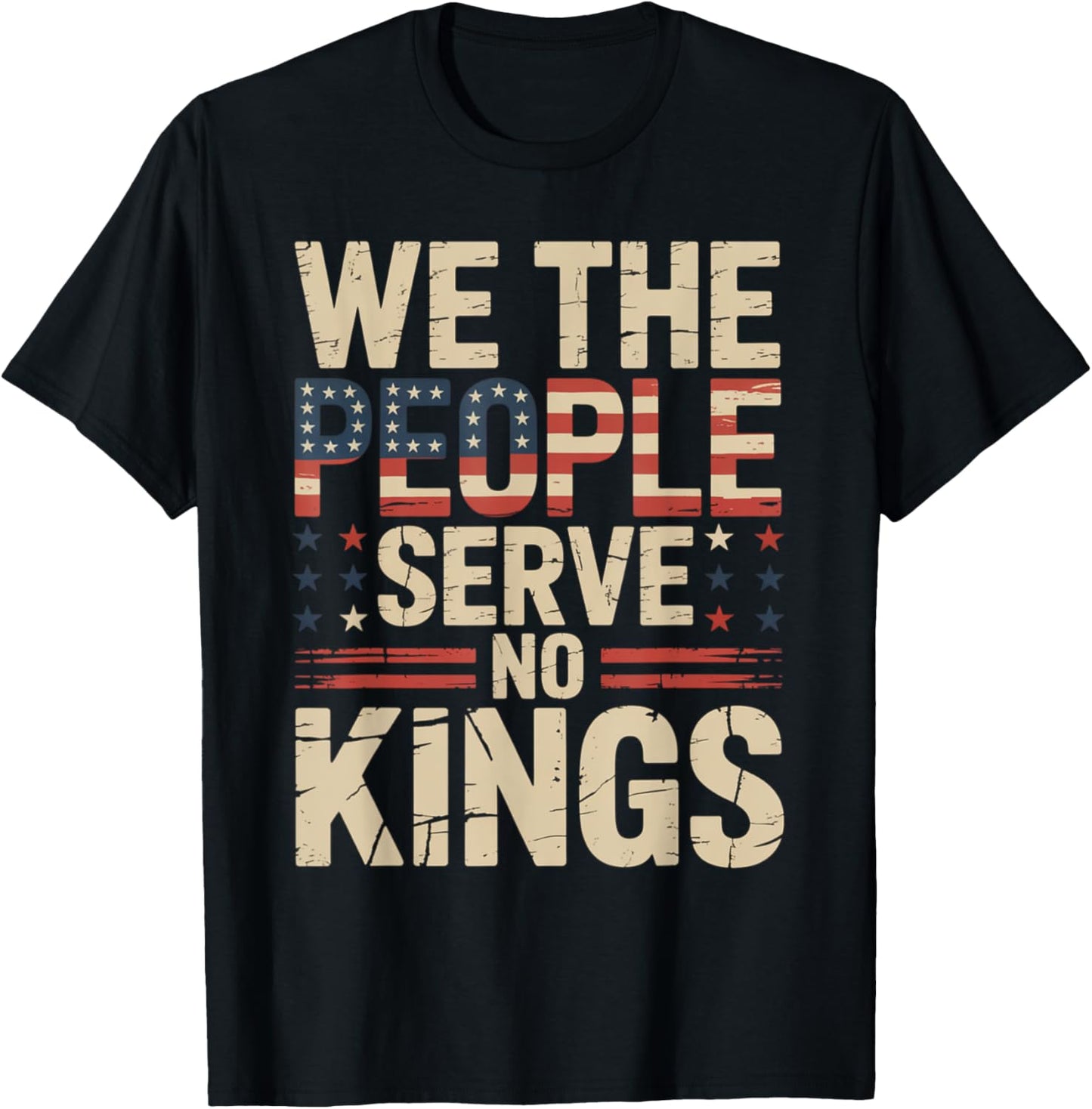 No Kings In America, Democracy, We The People T-Shirt
