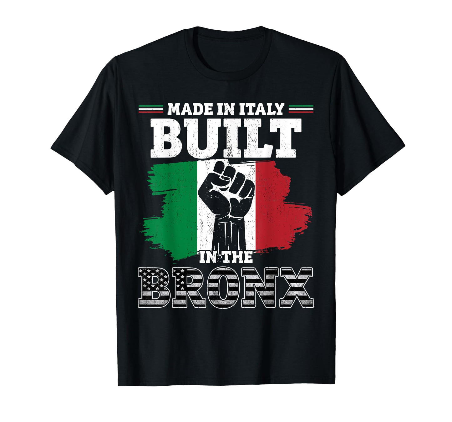 From Italy Raised in the Bronx - Ideas Gifts Men Women Pride T-Shirt