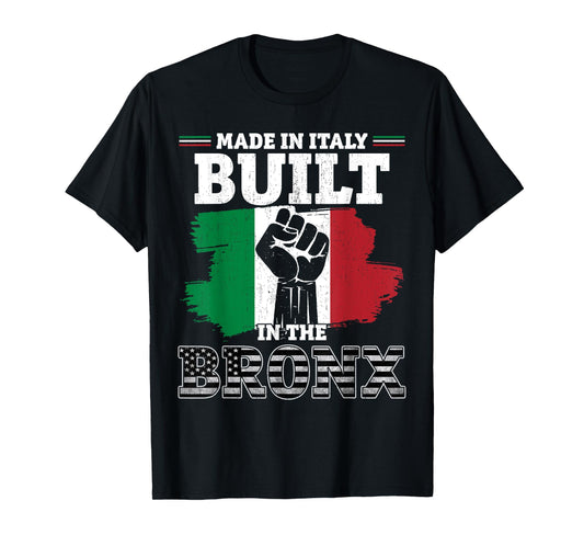 From Italy Raised in the Bronx - Ideas Gifts Men Women Pride T-Shirt