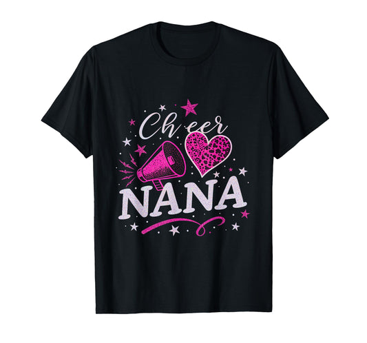 Cheer Nana for Mother's Day Cheerleader Grandma Pride T-Shirt
