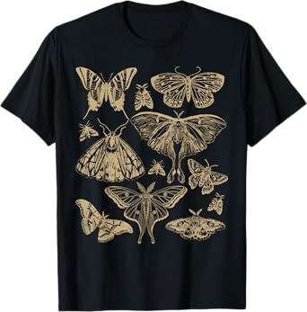 Vintage Butterfly Cottagecore Aesthetic T-Shirt