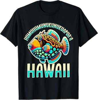 Humuhumunukunukuapua'a Reef Triggerfish Hawaiian Fish T-Shirt