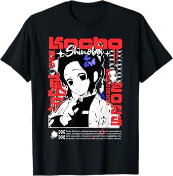 Kocho Shinobu Delicate Flower Poison T-Shirt