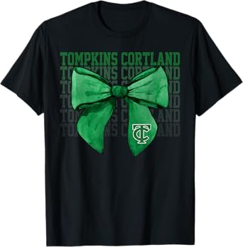 Tompkins Cortland Community College Bow Vintage Athletics T-Shirt