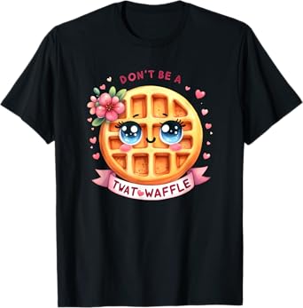 Waffle Lovers by T&T Don't Be A Twatwaffle Humor Food Apparel T-Shirt