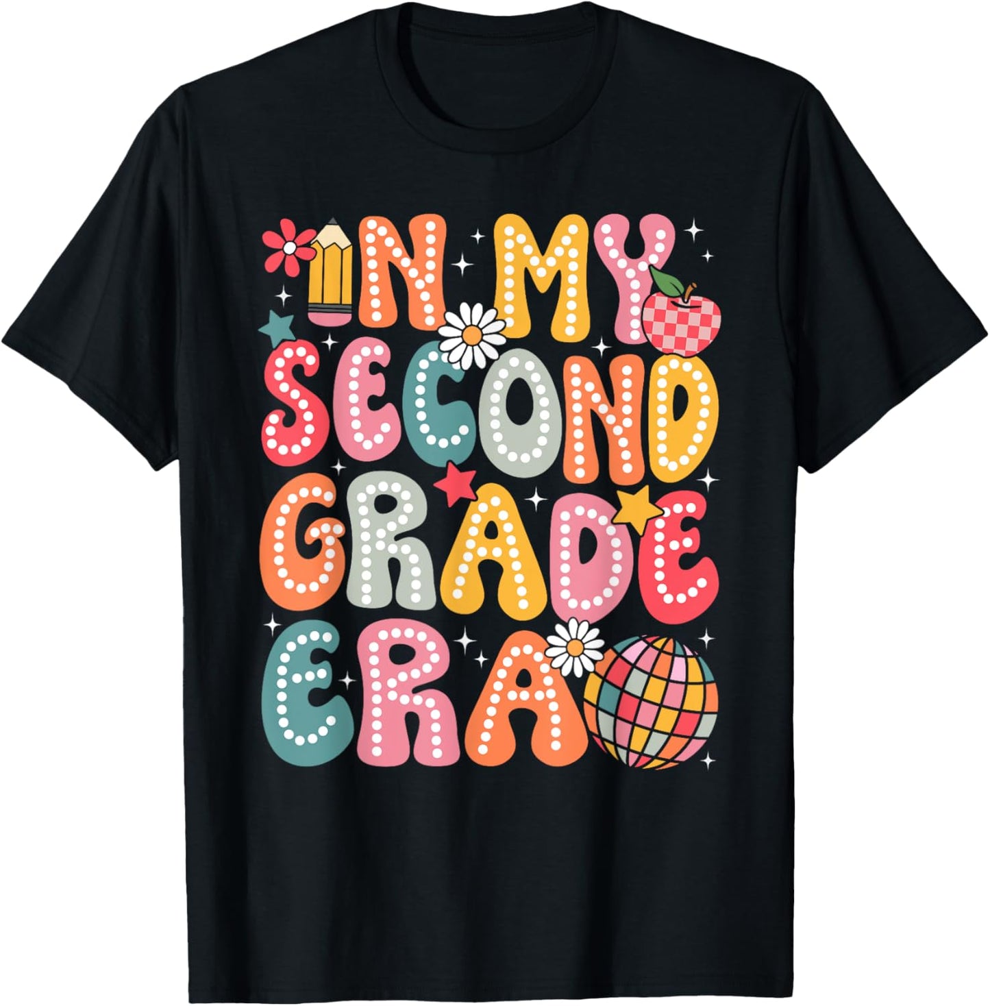 In My Second Grade Era 2nd Grade Teacher Kid Back To School T-shirt by TeeBrew