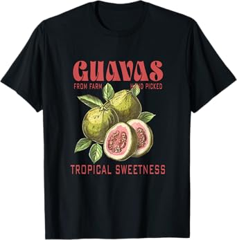 Guavas Retro Commercial Graphic,Vintages Guavas,Fruit Lover T-Shirt