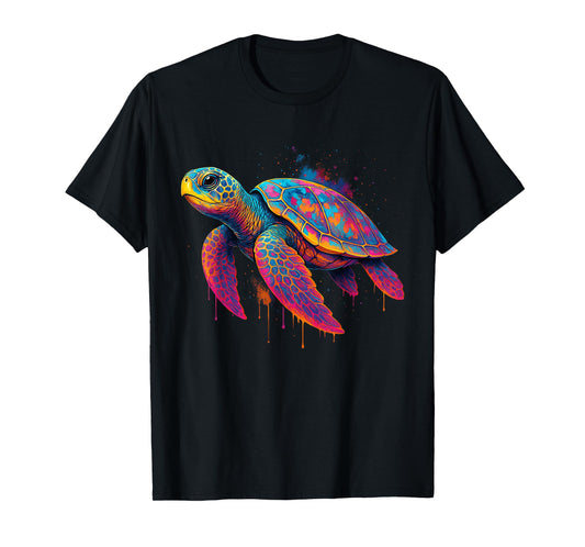 Turtle Ocean Beach Sea Lover Summer Mens Women Kids T-Shirt