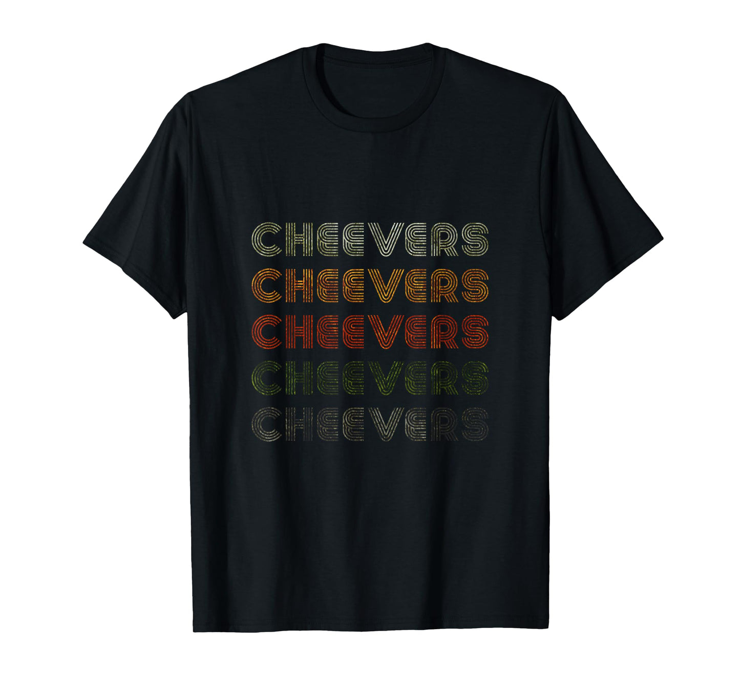 Love Heart Cheevers Tee Grunge Vintage Style Black Cheevers T-Shirt