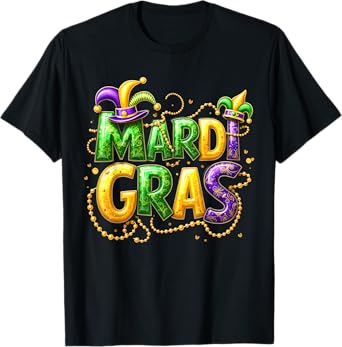 Mardi Gras 2025 Outfits for Men women T-Shirt