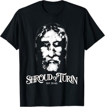 Shroud Of Turin Face of Jesus Christ Catholic T-Shirt