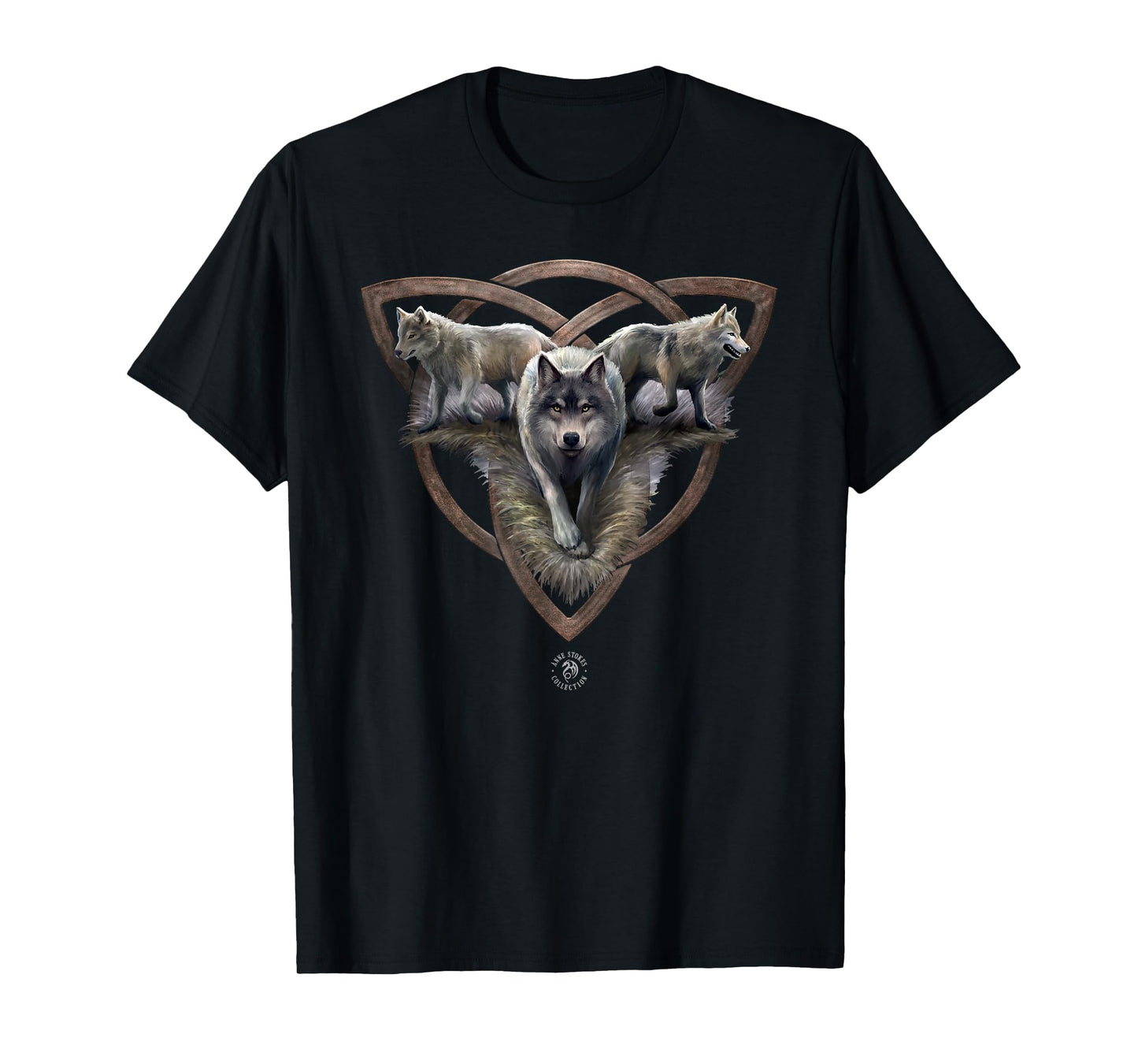 Wolf Trio Anne Stokes Collection T-Shirt