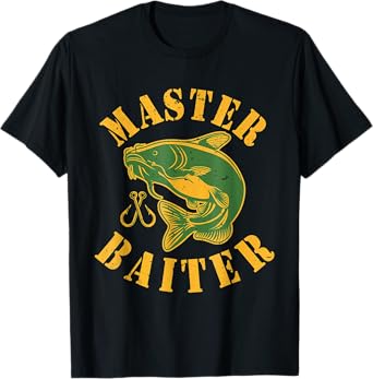 Master Baiter - Wels Catfish Hunter T-Shirt
