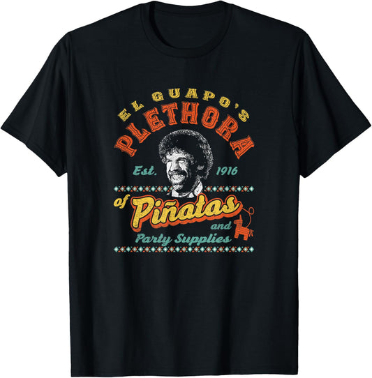 Vintage El Guapo's Plethora Of Piñatas Three Amigos T-Shirt