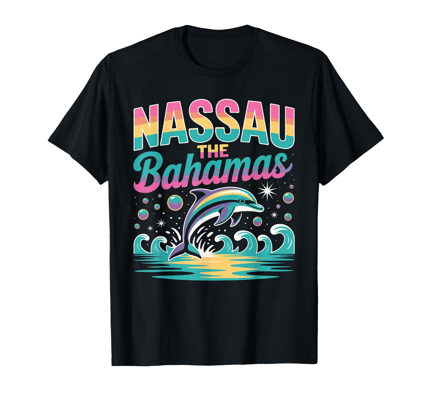 Nassau Bahamas Shirt Dolphin Bahamas Souvenirs Bahamas T-Shirt