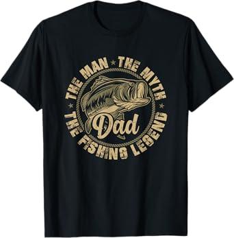 Fishing for Dad Father Day Fishing Gift for Fisherman T-Shirt