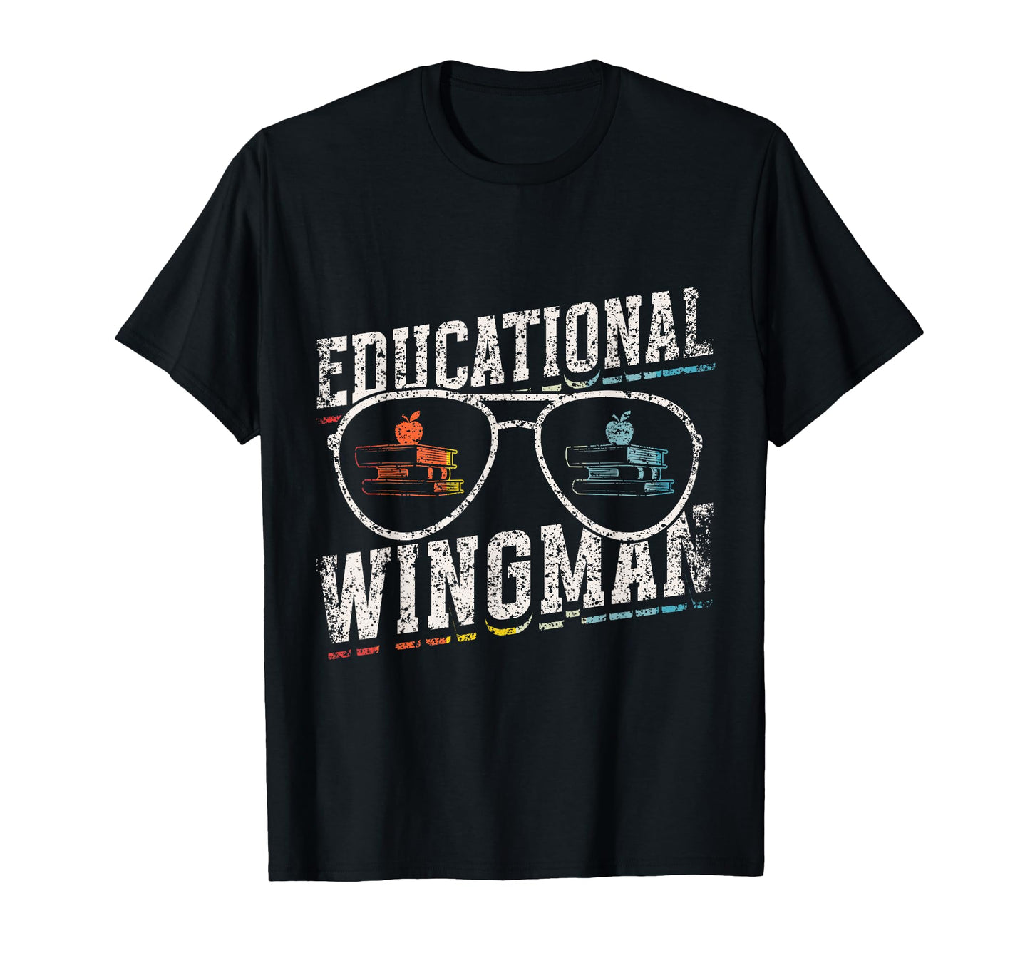 Educational Wingman Assisting Teacher Teaching Assistant T-Shirt