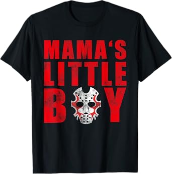 Mama's Little Boy Tee Halloween Costume Horror Friday Movie T-Shirt