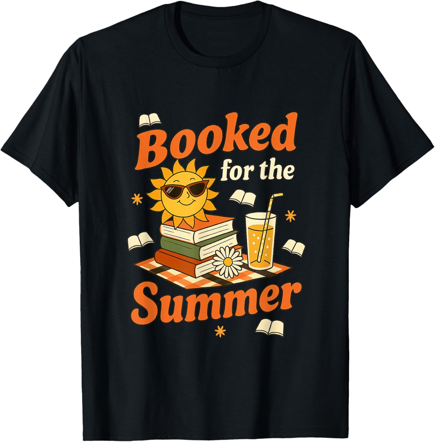 Booked for the Summer Retro T-Shirt