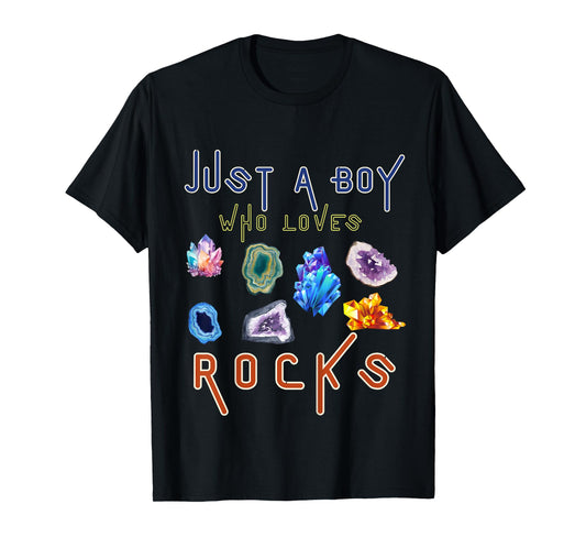 Rock Lover Collector Funny Geologist Crystal Geodes Lover T-Shirt