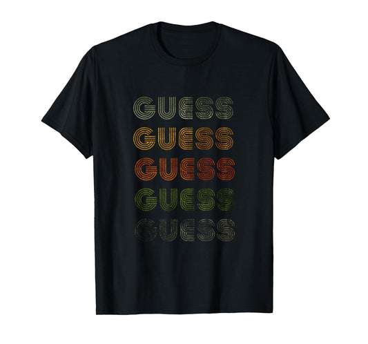 Love Heart Guess Tee Grunge Vintage Style Black Guess T-Shirt