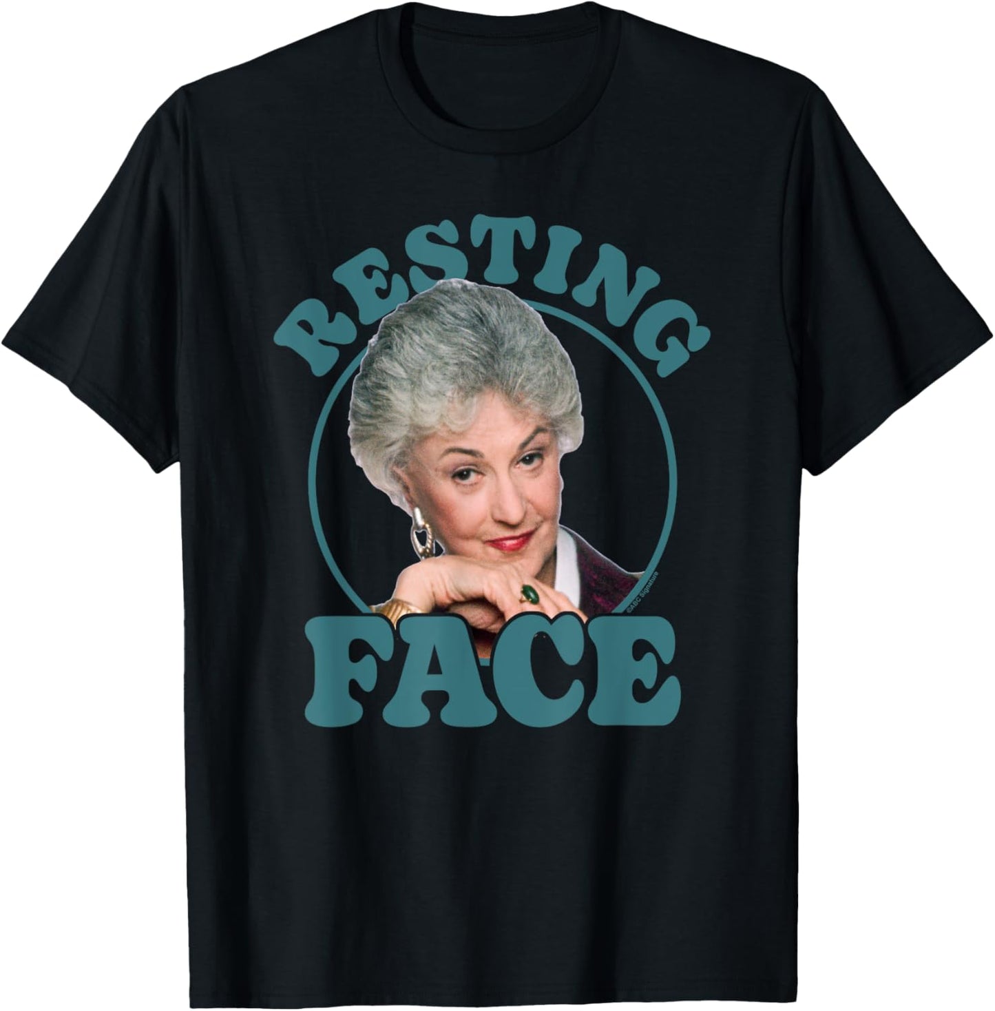 The Golden Girls Resting Dorothy Face Portrait T-Shirt