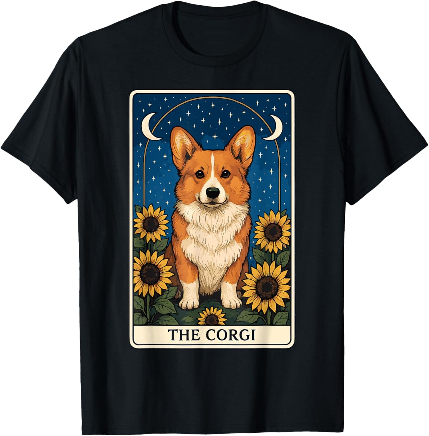 The Corgi Tarot Card T-Shirt