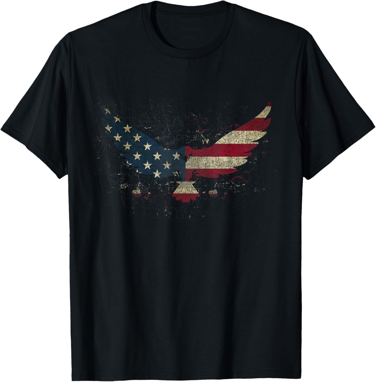 American Flag Eagle For Men Women Kids for 4th of July T-Shirt