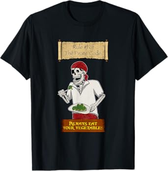 Rules of the Pirate Code - for Funny Pirate Graphic T-Shirt