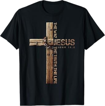 Jesus The Way The Truth And The Life Vintage Christian T-Shirt