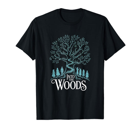Into The Woods Retro Musical Theater Broadway Theatre T-Shirt