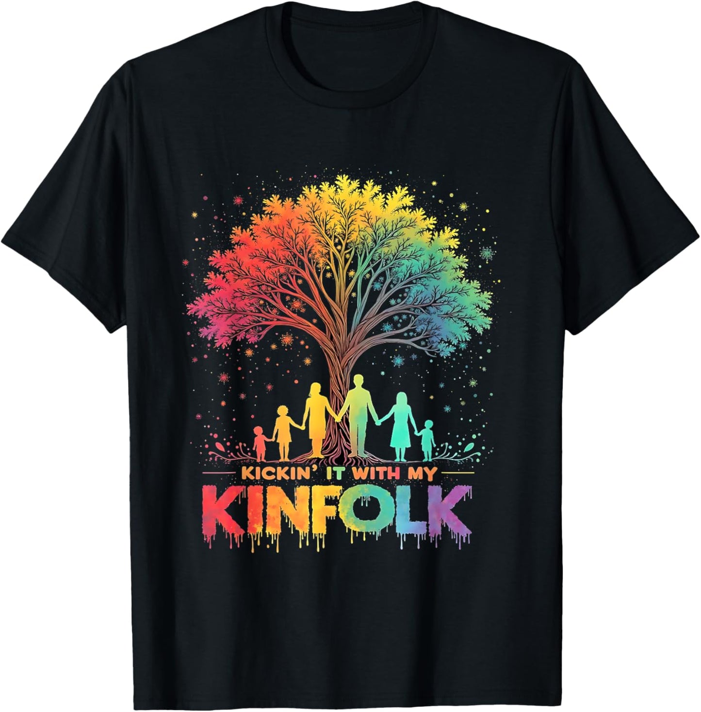 Funny Summer Family Reunion Kickin' It With My Kinfolk T-Shirt