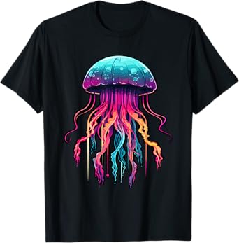 Jellyfish Costume Psychedelic Jelly Fish Sea Ocean T-Shirt