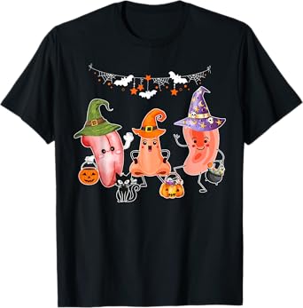 Otolaryngologist Halloween Spooky ENT Ear Nose And Throat T-Shirt