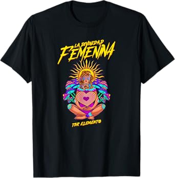 T3R La Divinidad Femenina T-Shirt