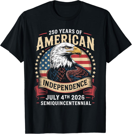 America 250th Anniversary Celebration 250 Years America T-shirt